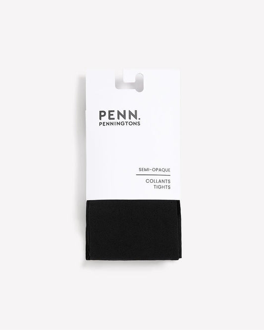 Basic 50D Black Control Top Tights